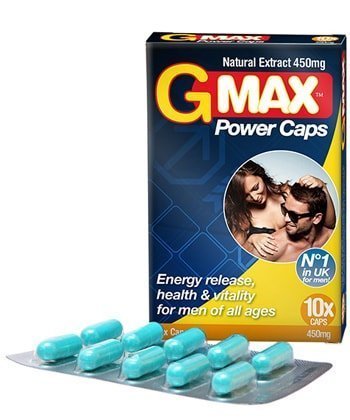 GMax Power Caps (10 Capsules)