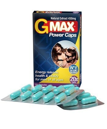 GMax Power Caps (20 Capsules)